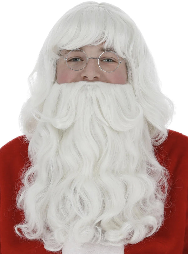 Santa Deluxe Wig and Beard Set